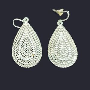 Silver plated earrings